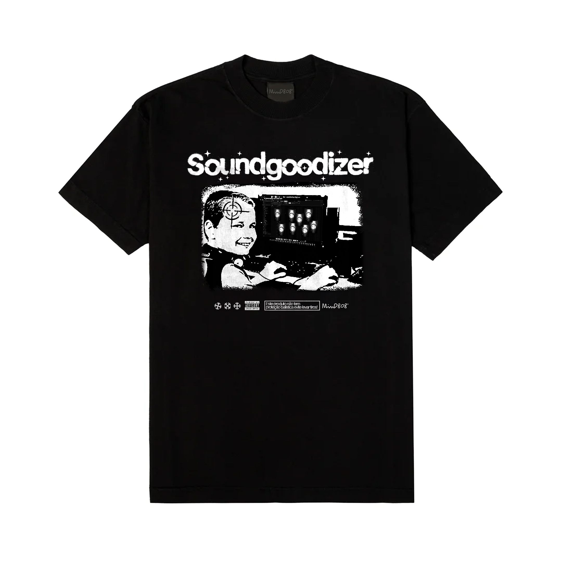 Tee Kidgoodizer Black